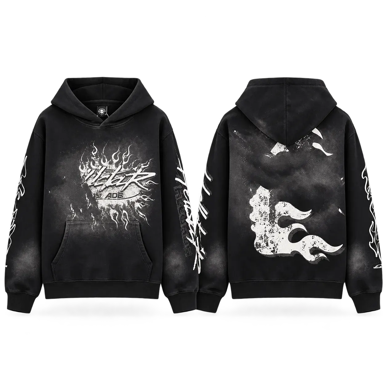 Trapst4r Graphic Oversized Hoodie – Multiple Colors