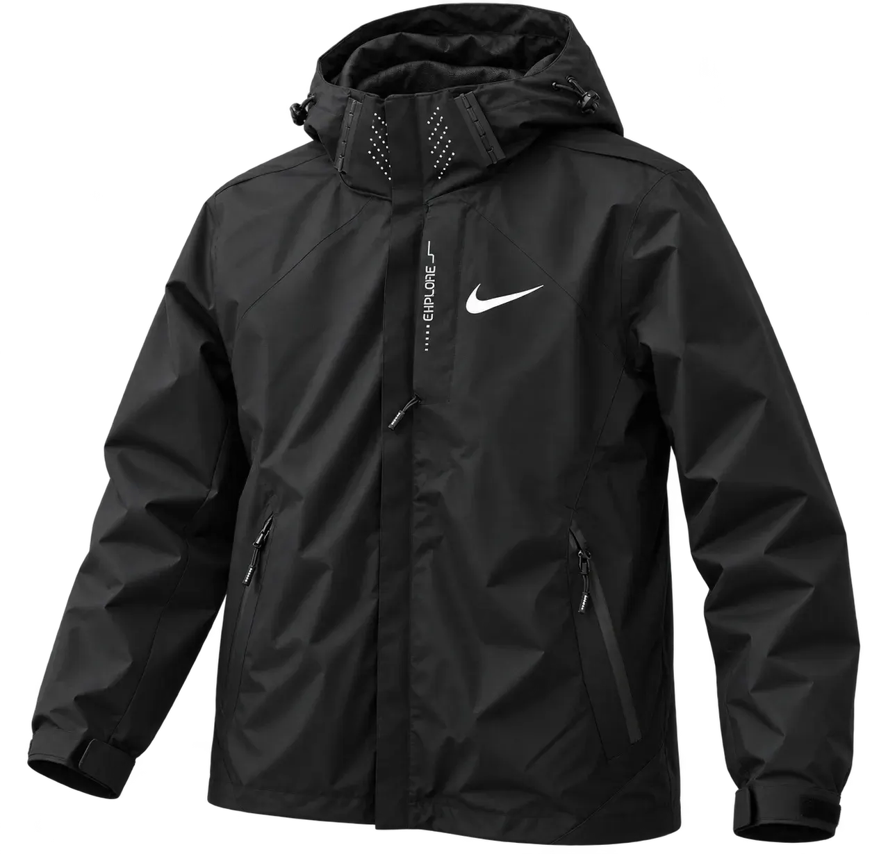 N1ke Explore Tech Hooded Windbreaker- Multicolor
