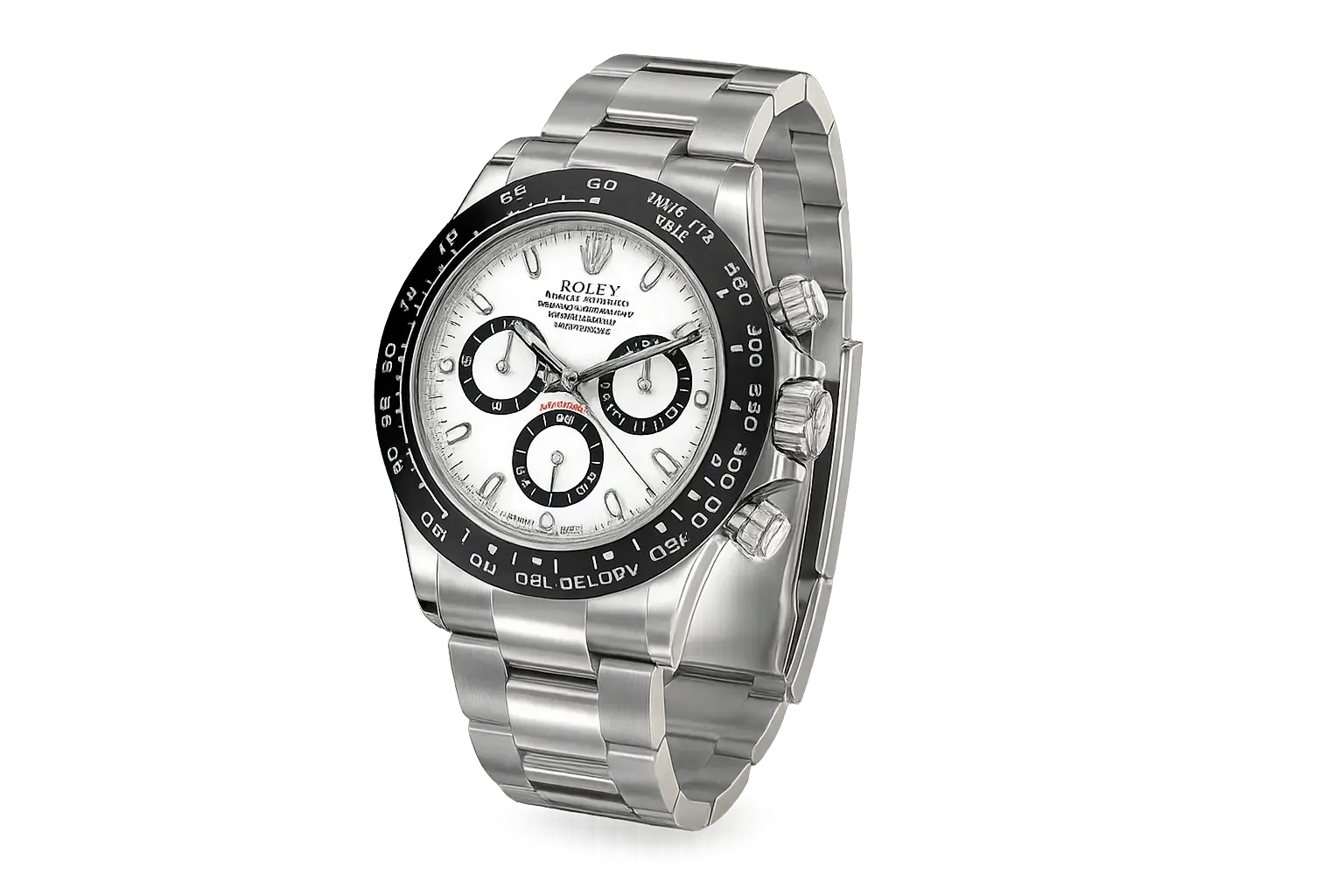R0lex Daytona stainless steel chronograph watch - Multiple Colors Available