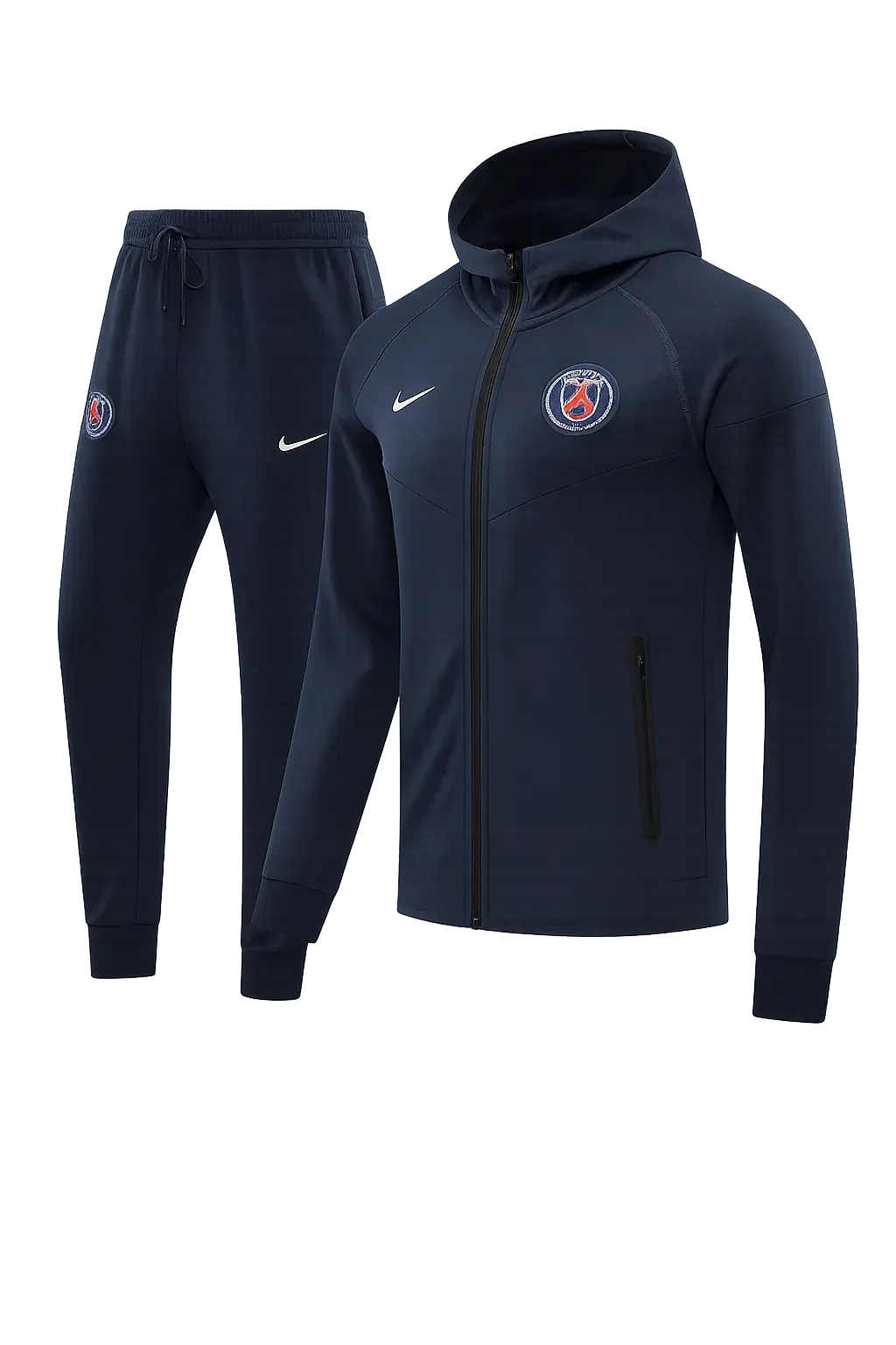 24 Paris 01 Royal Blue Hoodie Set