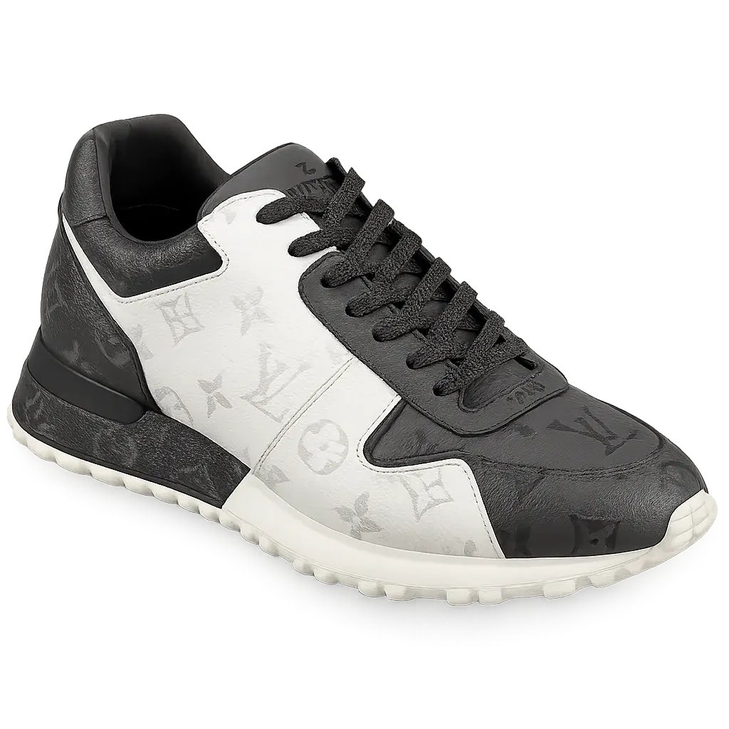 Lou!s Vuitton Run Away Sneakers in Monogram Canvas - Multiple Colors Available