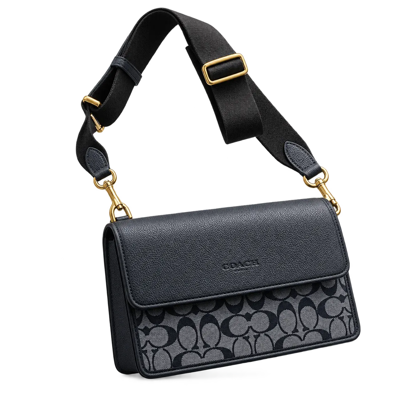 C0ach Signature Canvas Crossbody Bag