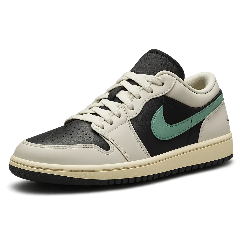 AJ1 低帮 反转绿熊猫