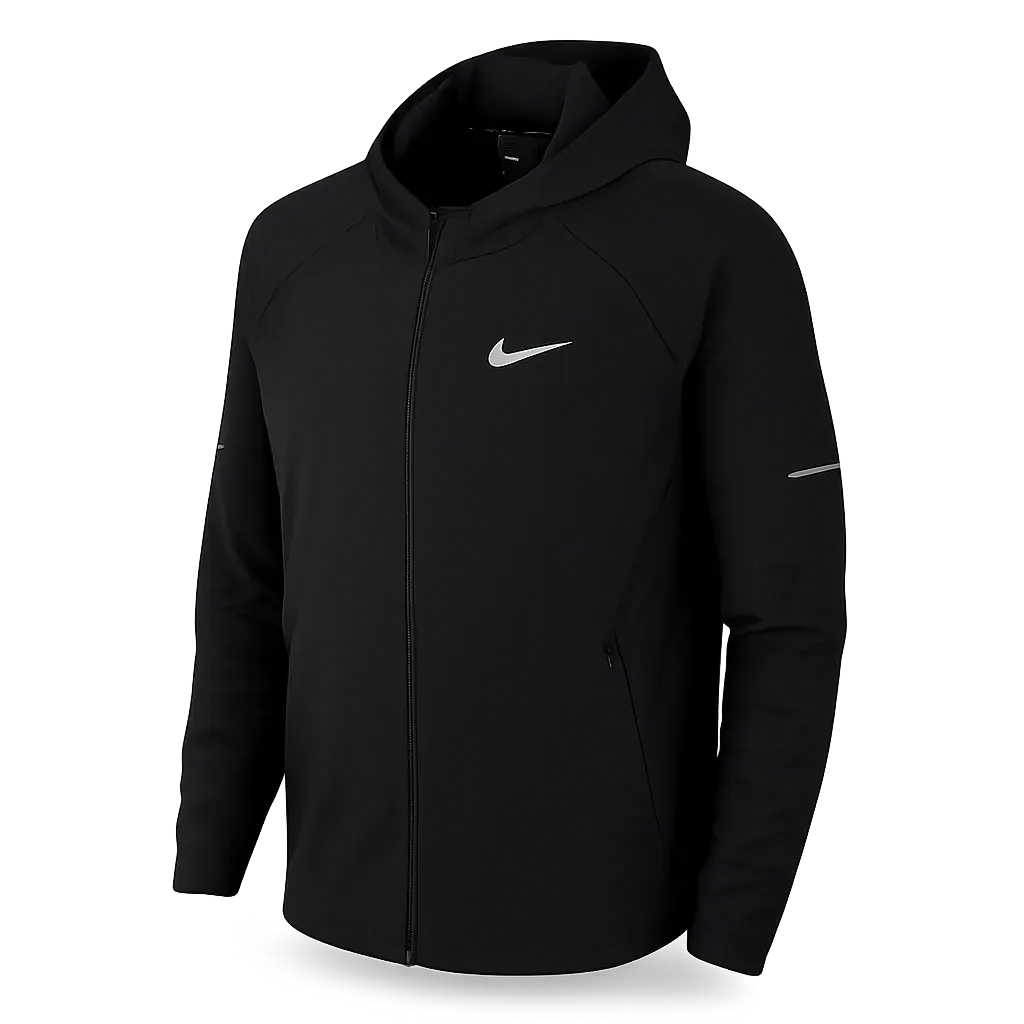 N!ke running jacket in ash gray and black options - Multiple Colors Available