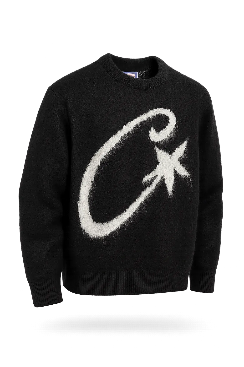  Corteiz C Star Mohair Knit Sweater - Multiple Colors Available