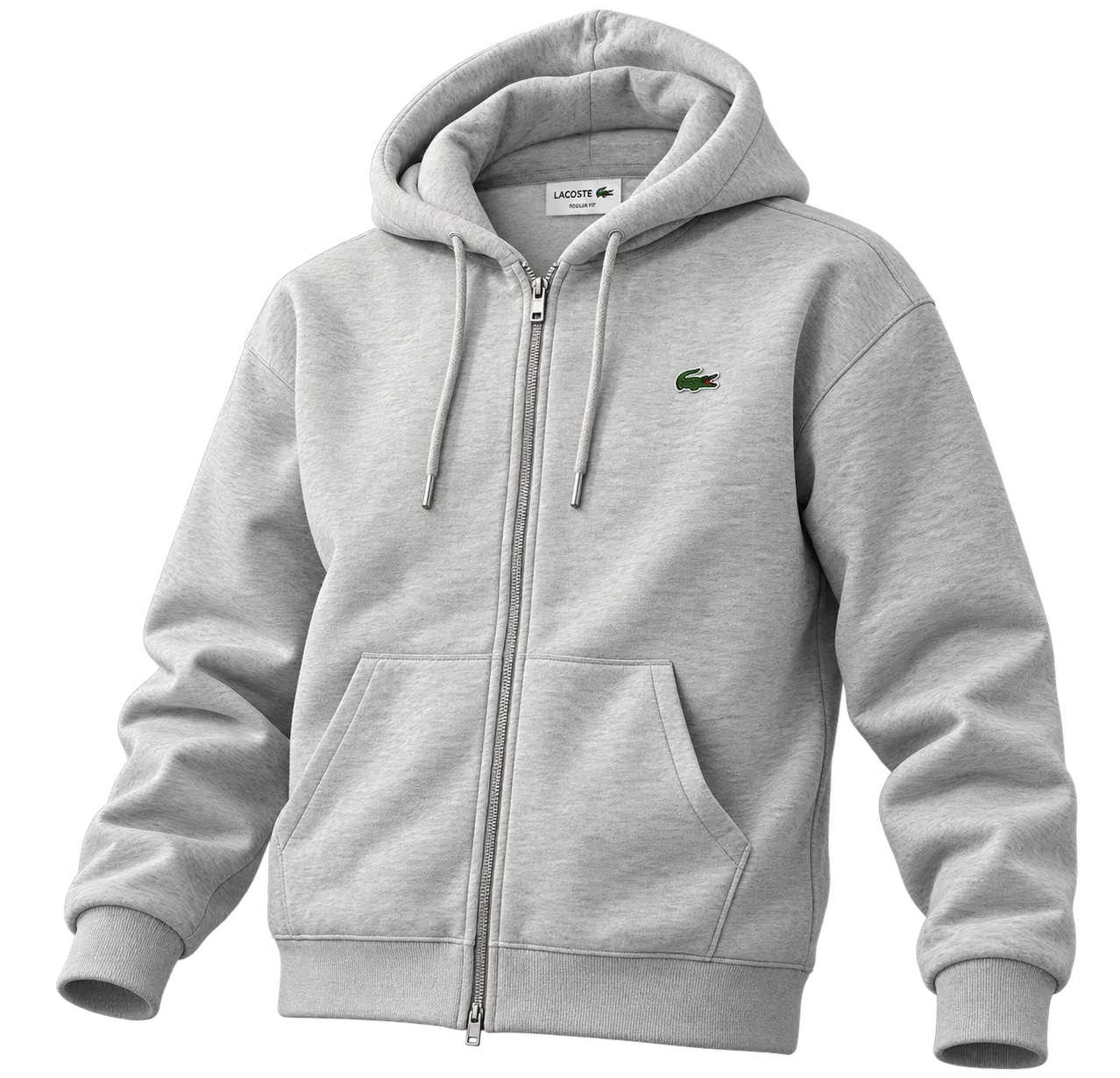 Lac0ste Classic Full-Zip Hoodie – Multiple Colors