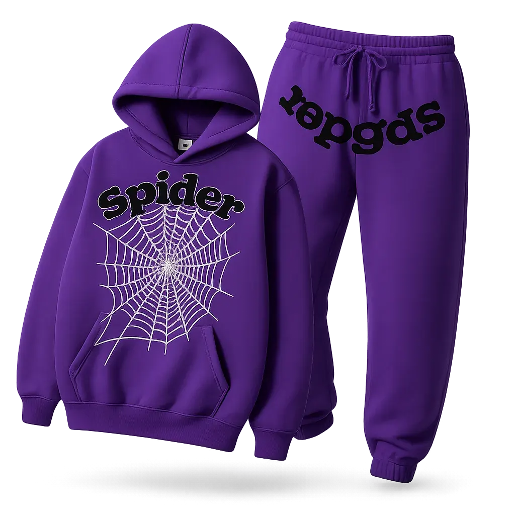 Sp5der Web Graphic Tracksuit – Multiple Colors Available