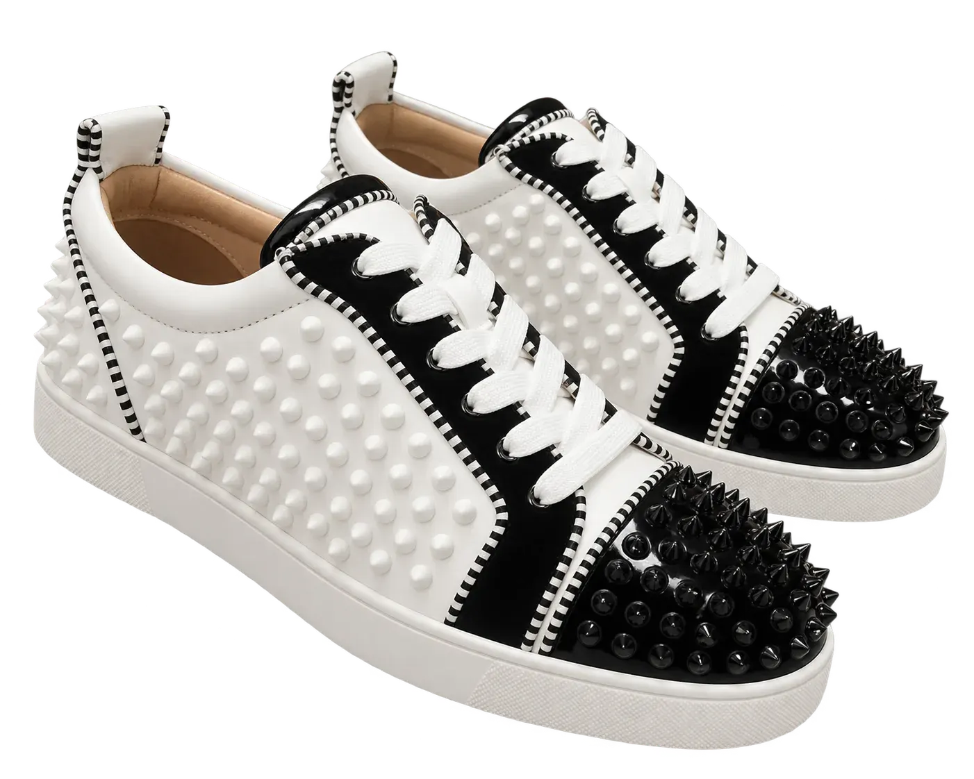 Chr1stian Louboutin Louis Junior Spikes Sneakers – Multiple Colors Available