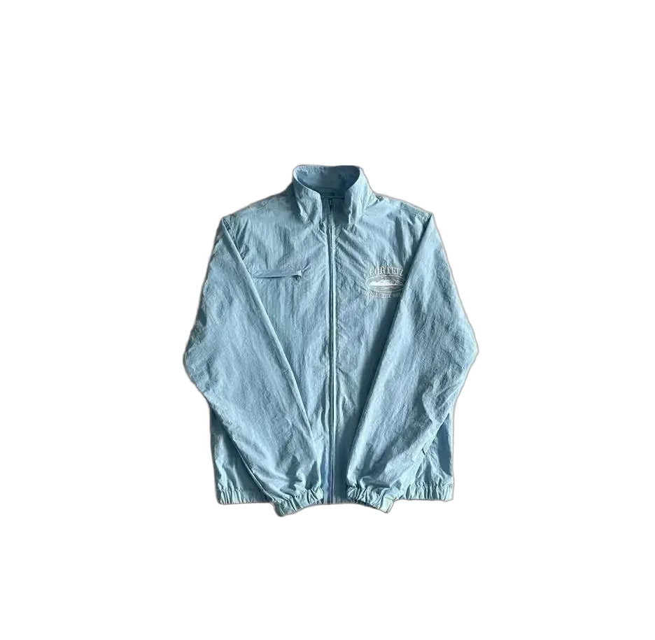 Blue shuku woven top
