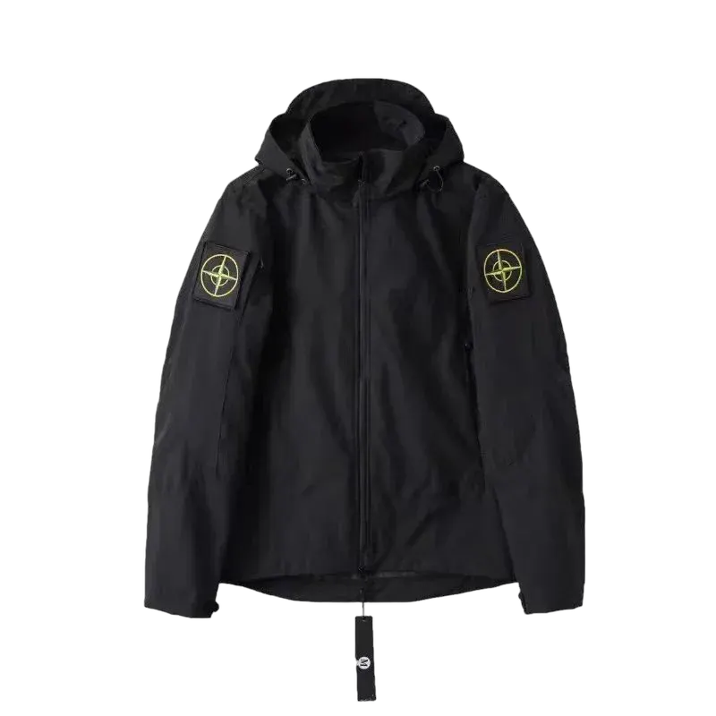 St0ne Island Hooded Patch Jacket