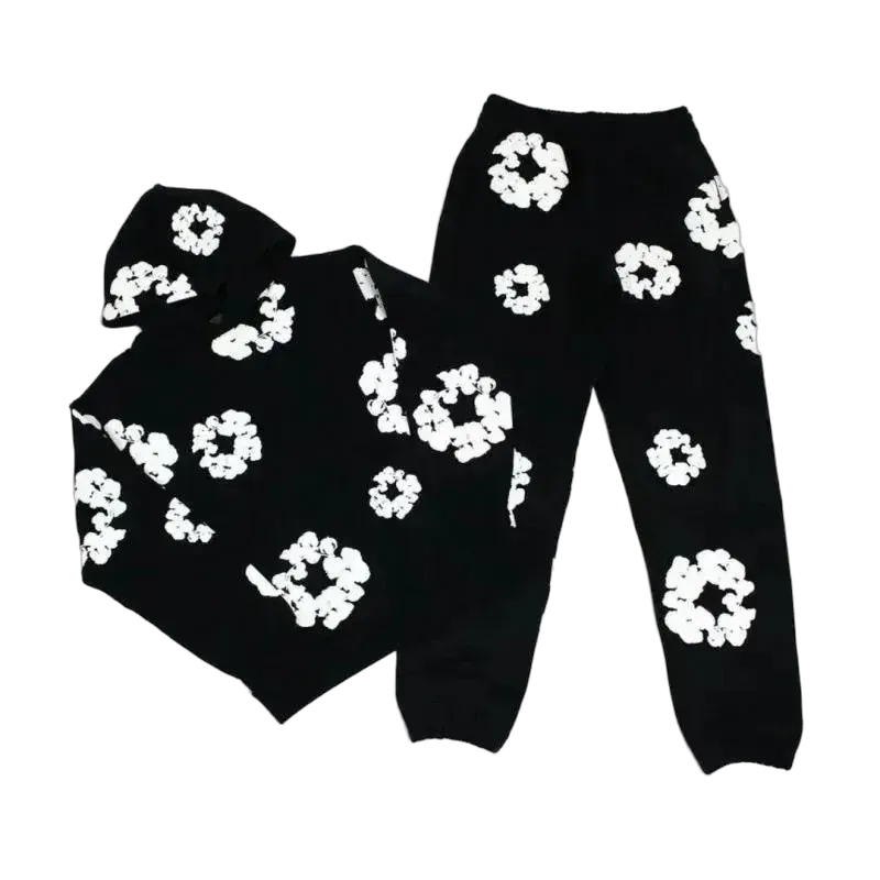 D3nim Tears Wreath Hoodie Tracksuit - Multiple Options Available