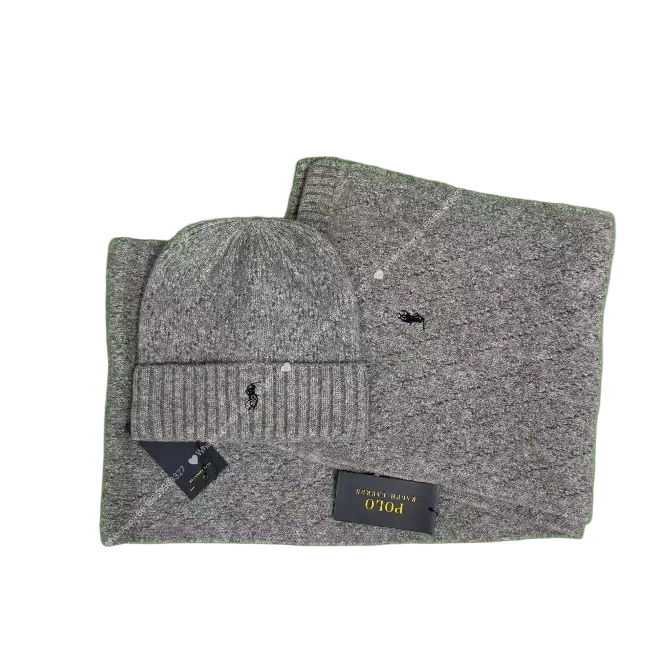 Po1o Ralph Lauren Beanie and Scarf Set