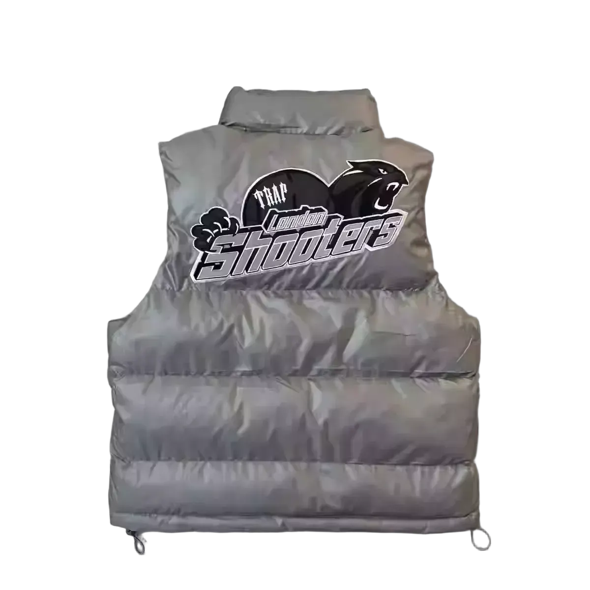 Gray tiger head cotton vest