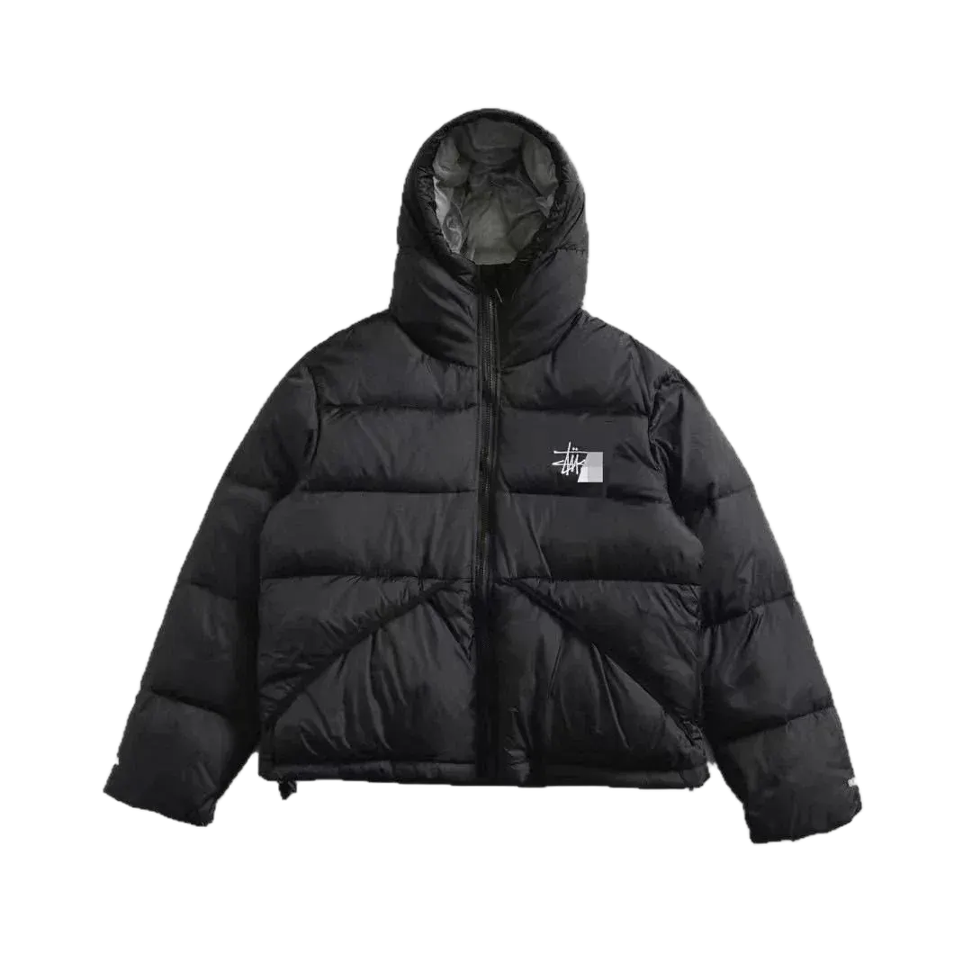 Stu5sy Hooded Puffer Jacket - Multiple Options Available