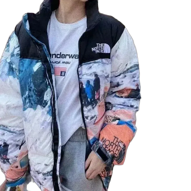 The N0rth Face printed cotton-padded jacket - Multiple Colors Available