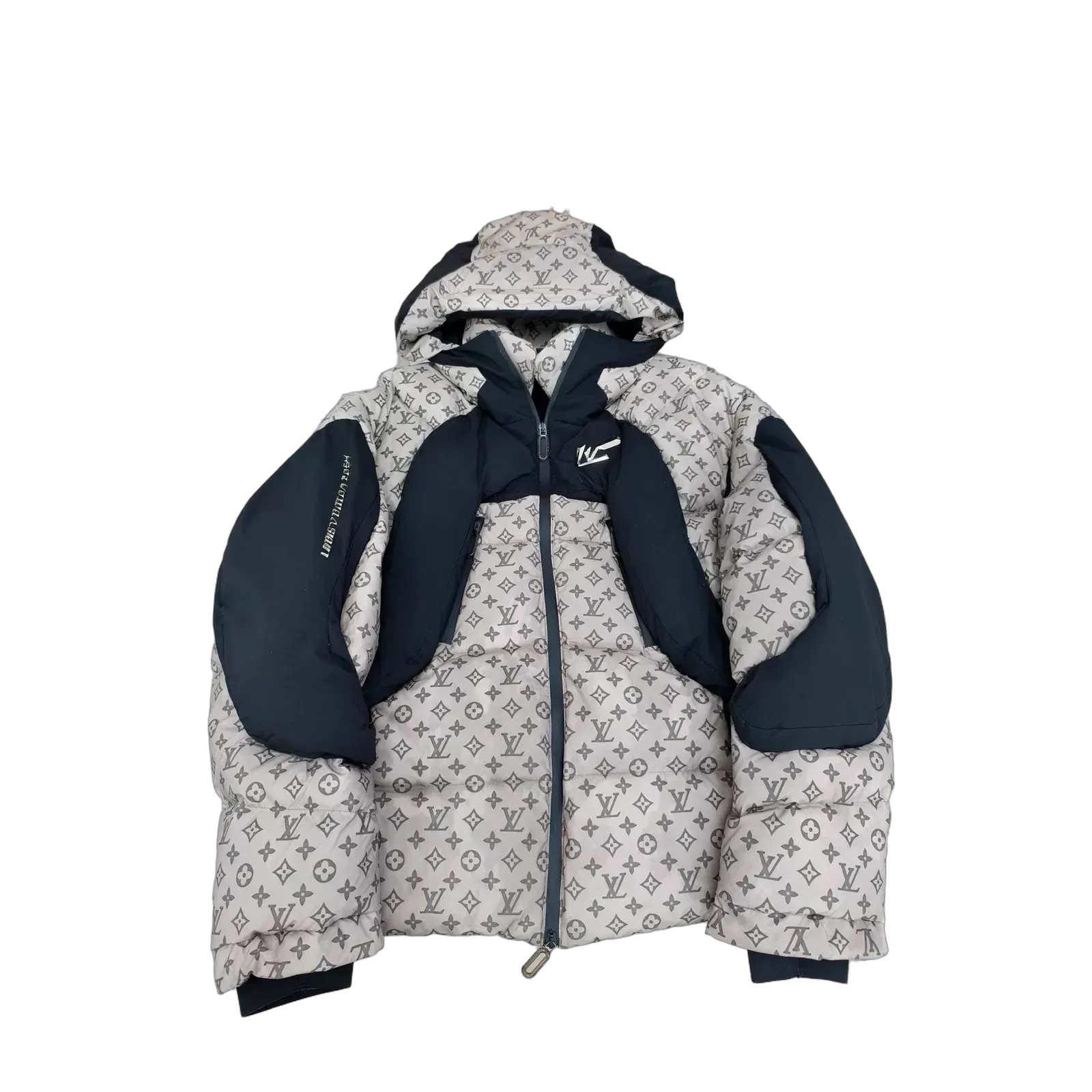 Lou!s Vuitton Monogram Hooded Puffer Jacket