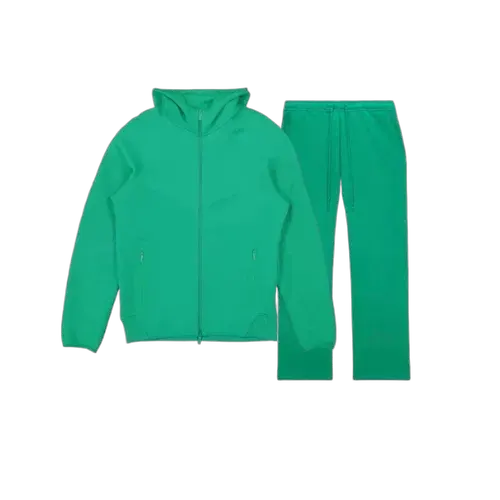 green suit