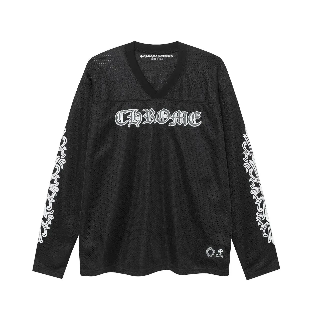 Ice hockey suit black long sleeve top