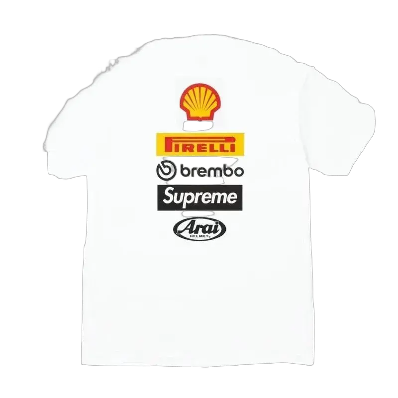White logo
