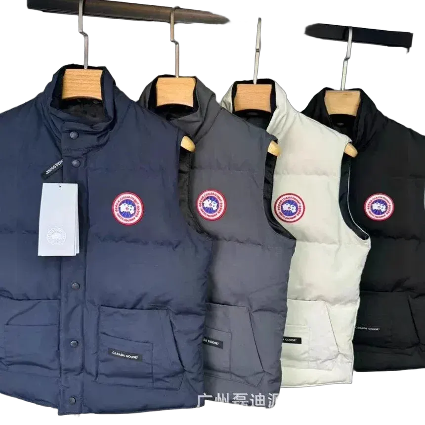 Canada G00se Padded Stand-collar Vest