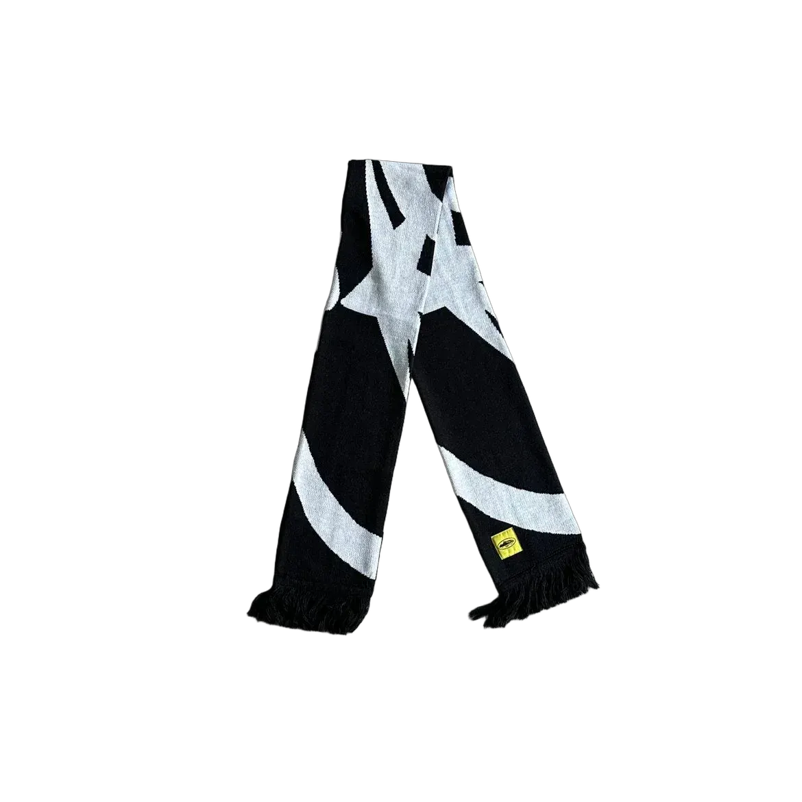 0ff-White inspired black and white scarf - Multiple Colors Available
