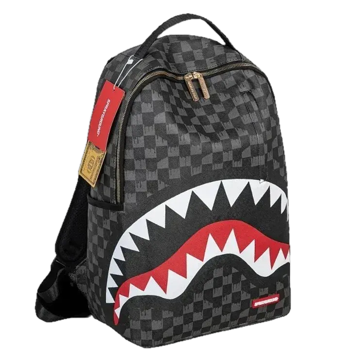 Spr4yground Checkered Shark Backpack