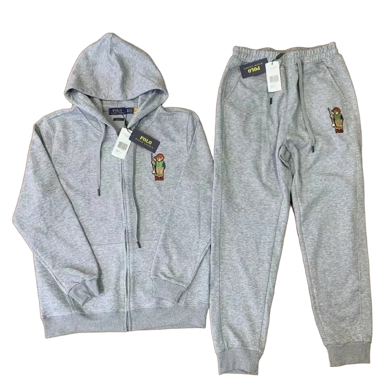 Po1o Ralph Lauren Bear Hoodie & Jogger Set