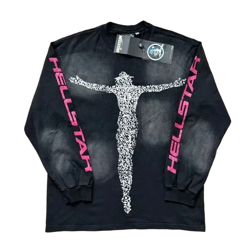 H3llstar Graphic Crewneck Tops