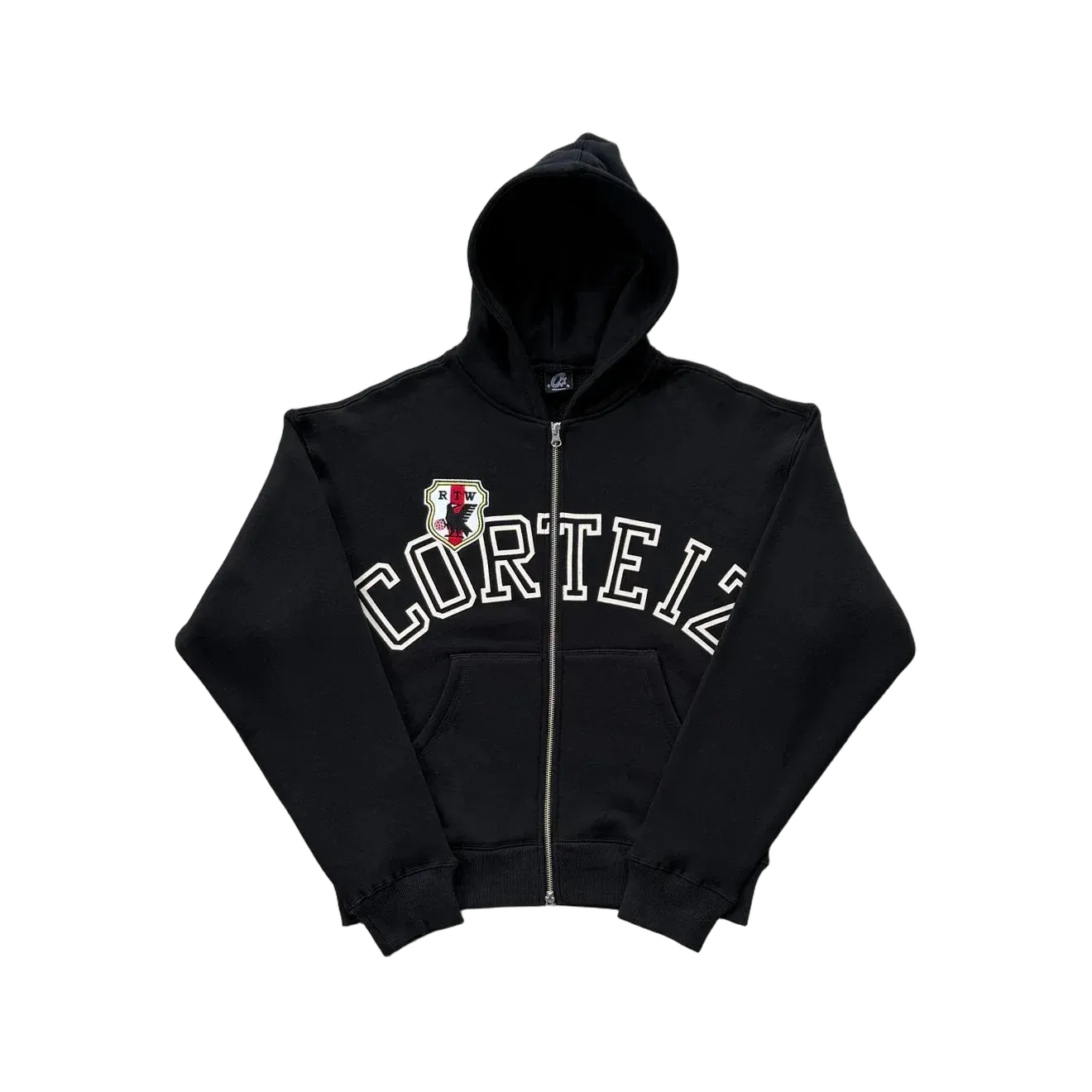 Cort3iz Lettering Zip Hoodie