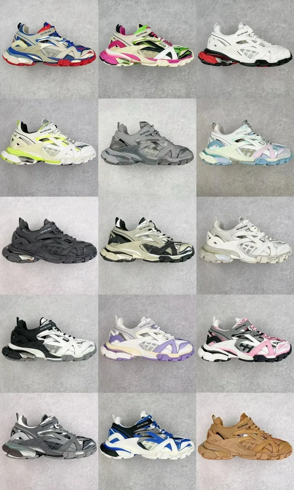 Ba1enciaga Track 2 Sneakers