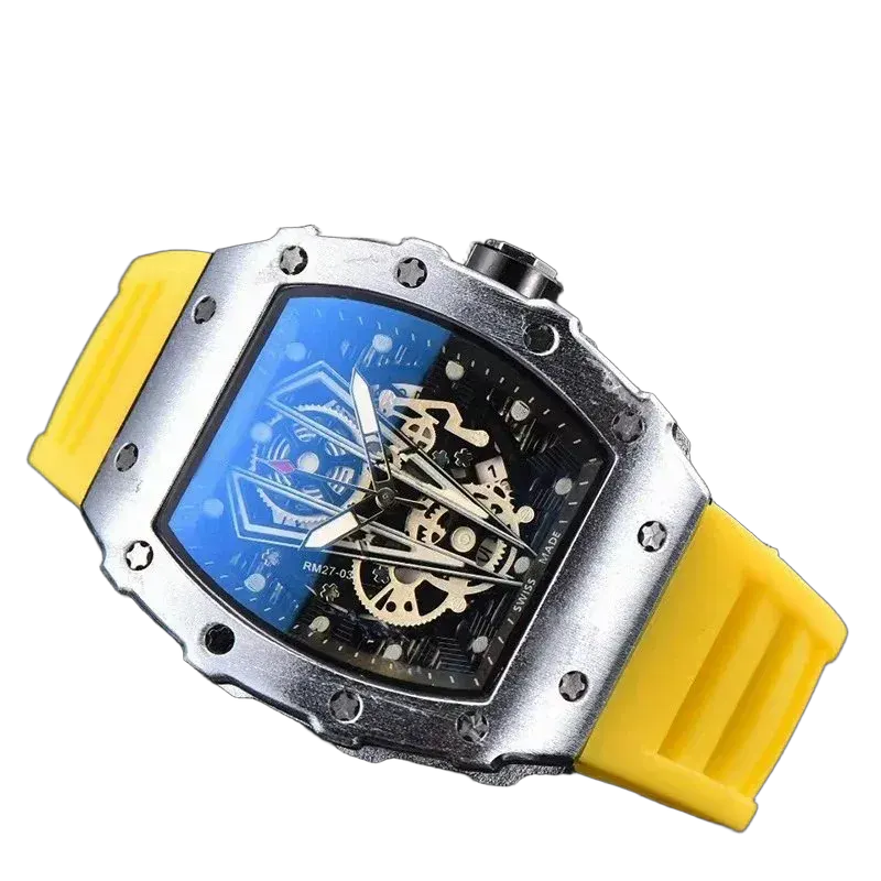 R!chard Mille Skeleton-Dial Watch - Multiple Colors Available