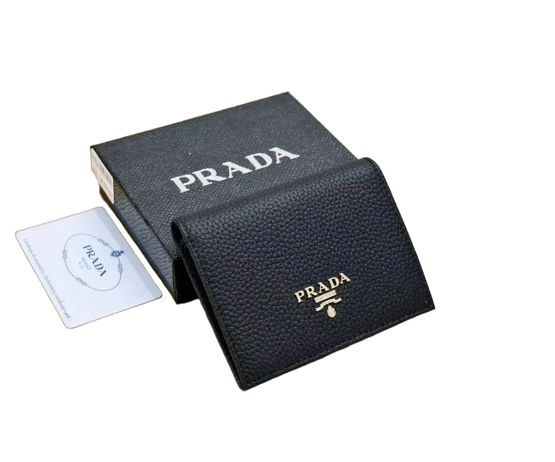 Pr4da Leather Wallet