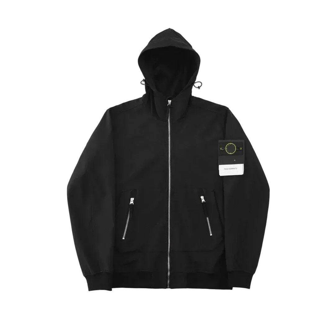 St0ne Island hooded jacket with compass patch