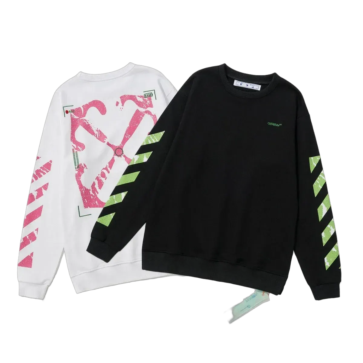 0ff-White arrow print crewneck sweatshirt - Multiple Colors Available