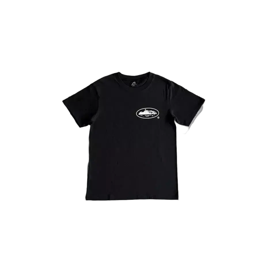 Round R logo in black