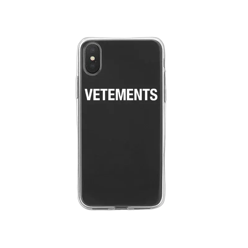 Transparent case white vetem