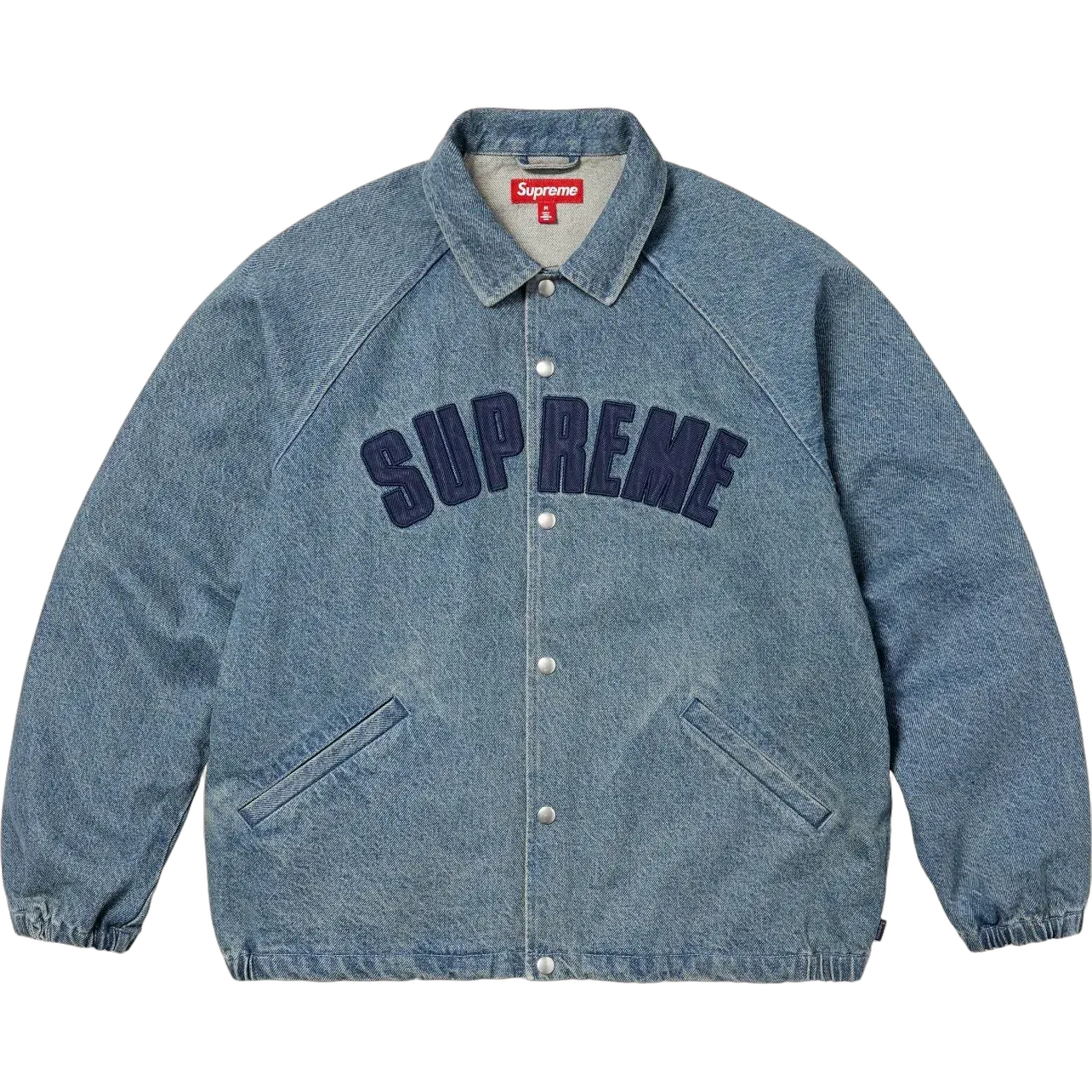 Supr3me denim jacket with embroidered logo - Multiple Colors Available