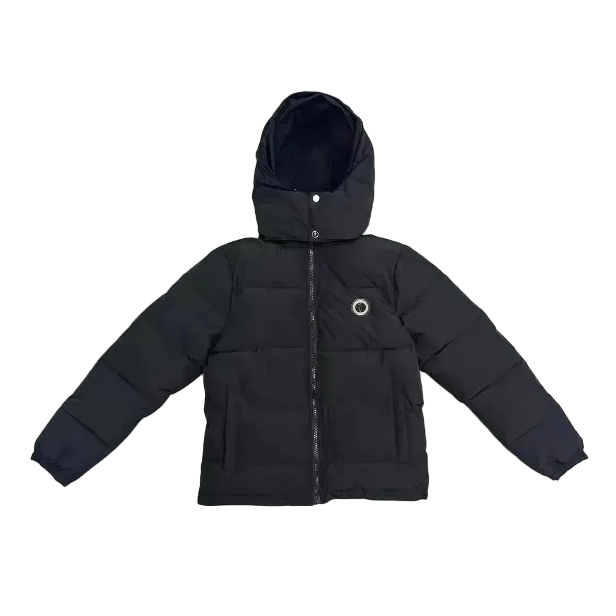 （Black black“T”Mark）TS Removable hooded cotton-laying jacket