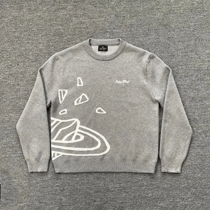 Br0ken Planet Graphic Knit Sweater