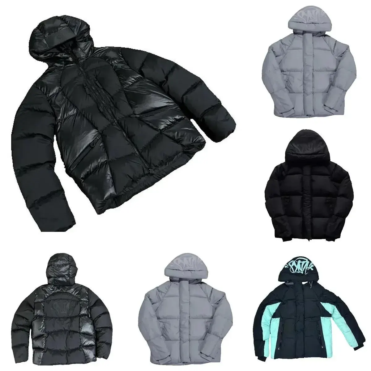 Syn4 World Hooded Puffer Jacket