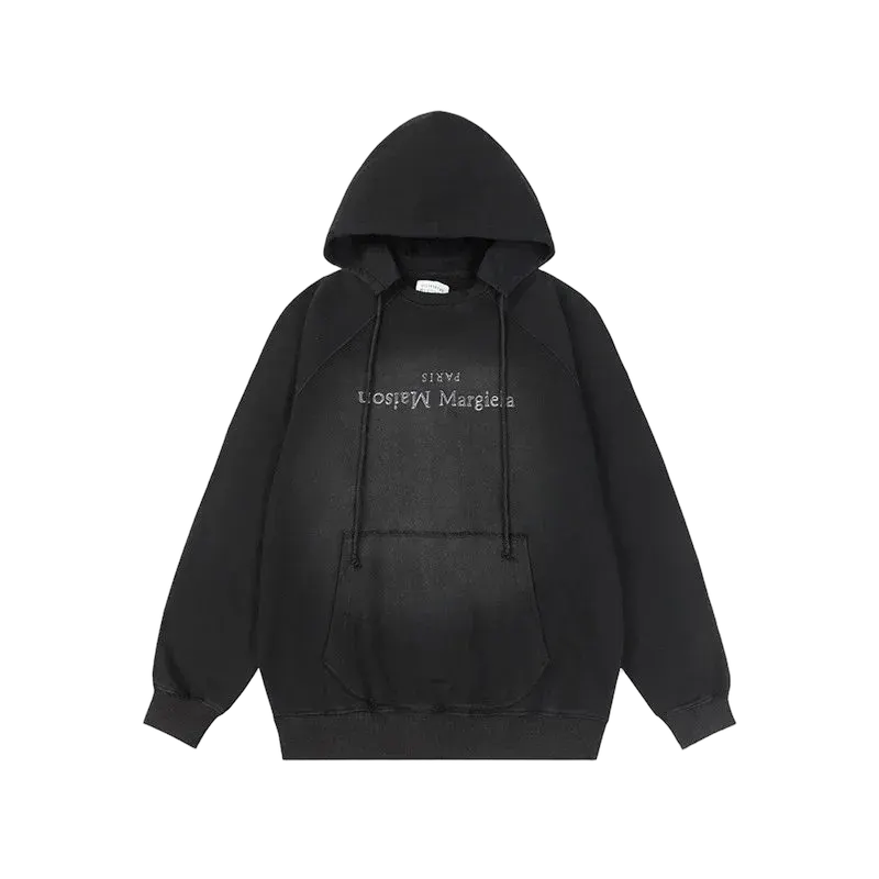 M4ison Margiela hooded sweatshirt with front pocket - Multiple Colors Available