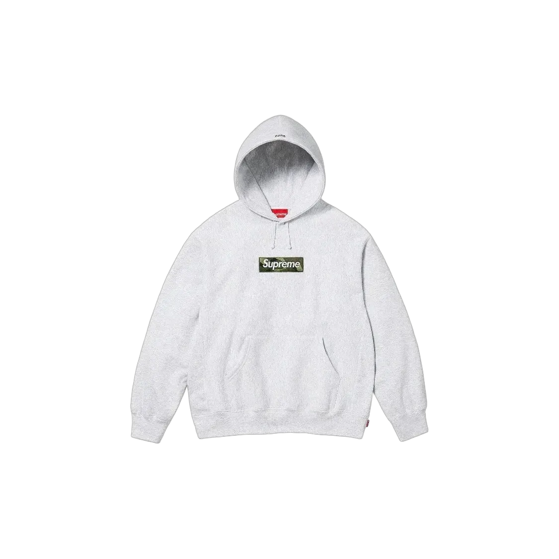 supr3m3 Camouflage Box Logo Hoodie