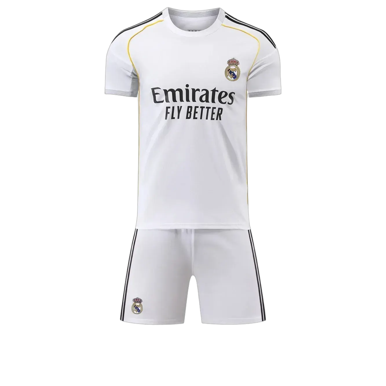 White 25/26 Real Madrid home/No name or number printed