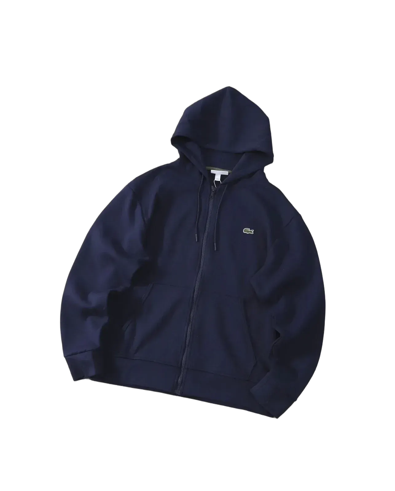 Lac0ste Crocodile Logo Zip Hoodie - Multiple Colors Available