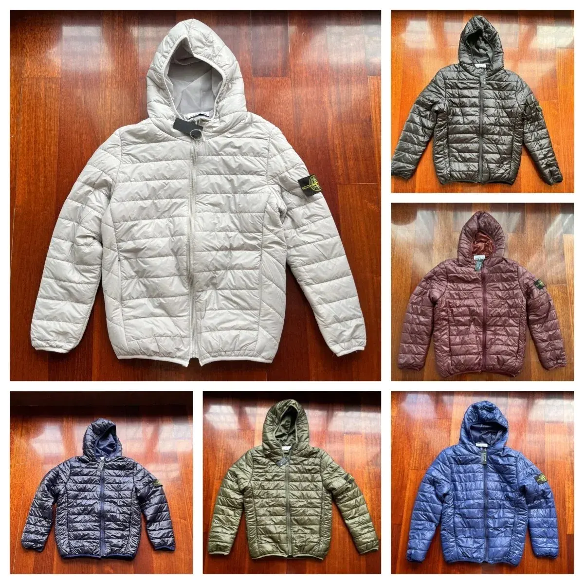 St0ne Island style hooded down jacket - Multiple Colors Available