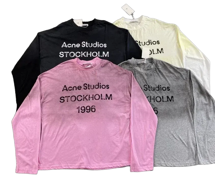 Acn3 Studios Stockholm long sleeve T-shirt - Multiple Colors Available