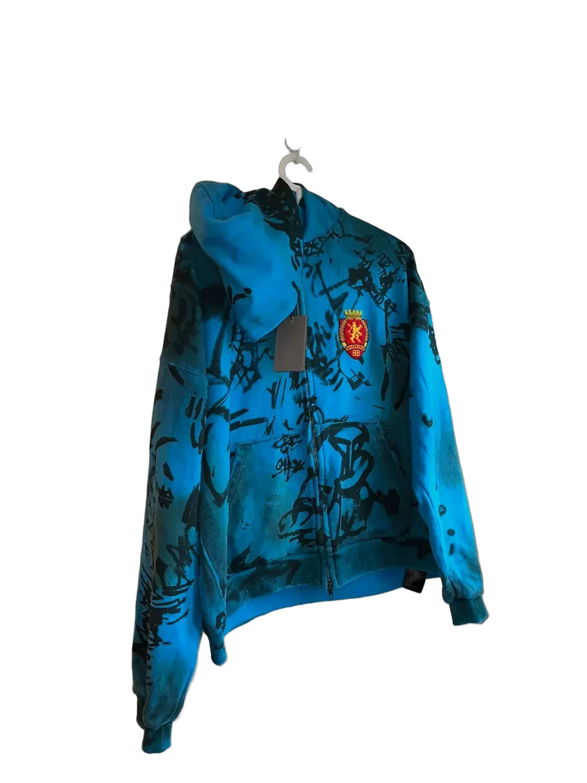 Ba1enciaga Graffiti Zip Hoodie - Multiple Options Available