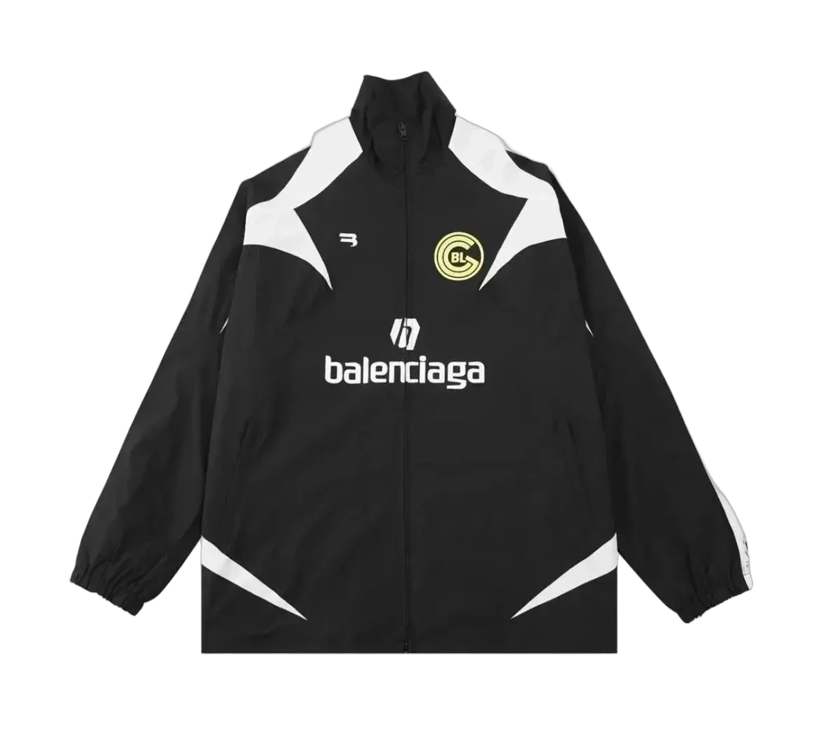 Ba1enciaga Football Zip Jacket