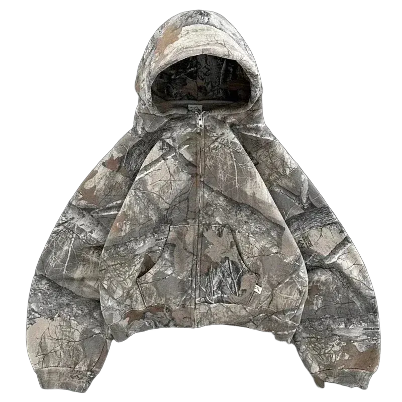 Zip-up hoodie
