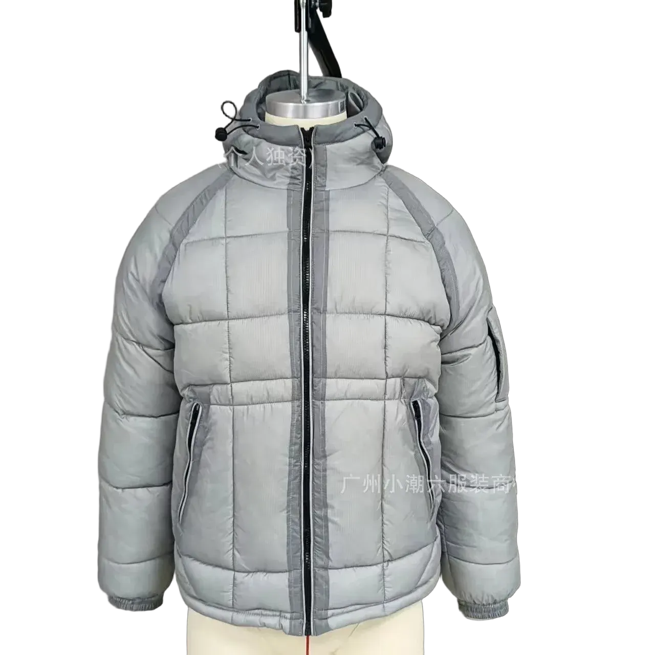 C.P. C0mpany Lens Hooded Puffer Jacket